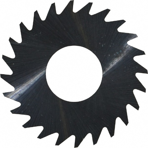 RobbJack C10-0040-12-24 Slitting & Slotting Saw: 1" Dia, 0.004" Thick, 24 Teeth, Solid Carbide Image