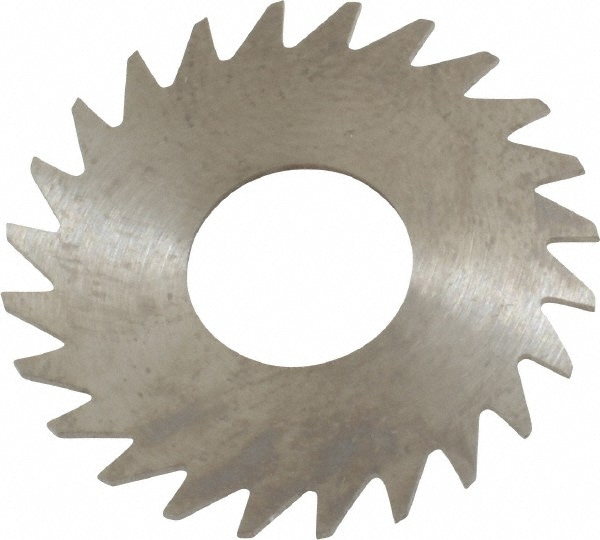 RobbJack C10-0250-12-24 Slitting & Slotting Saw: 1" Dia, 0.025" Thick, 24 Teeth, Solid Carbide Image