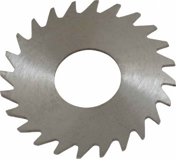 RobbJack C10-0312-12-24 Slitting & Slotting Saw: 1" Dia, 0.0312" Thick, 24 Teeth, Solid Carbide Image