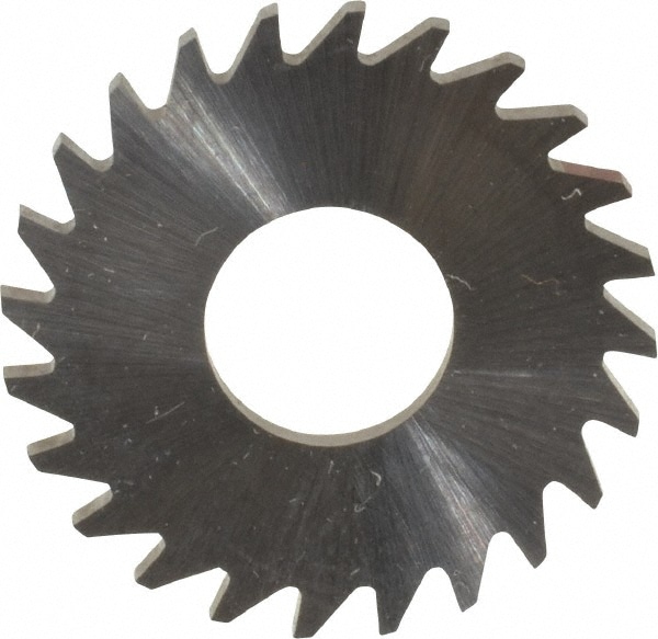 RobbJack C10-0625-12-24 Slitting & Slotting Saw: 1" Dia, 1/16" Thick, 24 Teeth, Solid Carbide Image