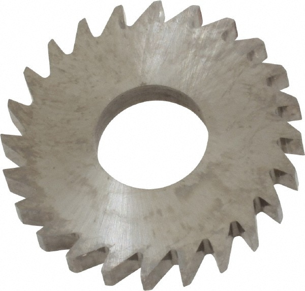 RobbJack C10-1250-12-24 Slitting & Slotting Saw: 1" Dia, 1/8" Thick, 24 Teeth, Solid Carbide Image