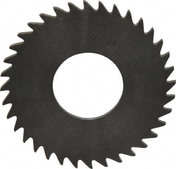 RobbJack C12-0468-16-36 Slitting & Slotting Saw: 1-1/4" Dia, 0.0468" Thick, 36 Teeth, Solid Carbide Image