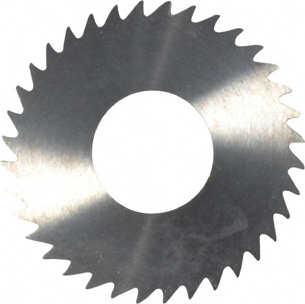 RobbJack C12-0625-16-36 Slitting & Slotting Saw: 1-1/4" Dia, 1/16" Thick, 36 Teeth, Solid Carbide Image