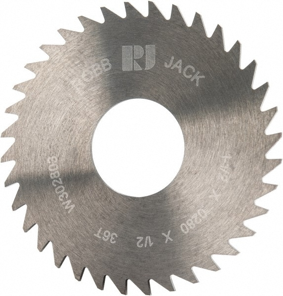 RobbJack C15-0280-16-36 Slitting & Slotting Saw: 1-1/2" Dia, 0.028" Thick, 36 Teeth, Solid Carbide Image