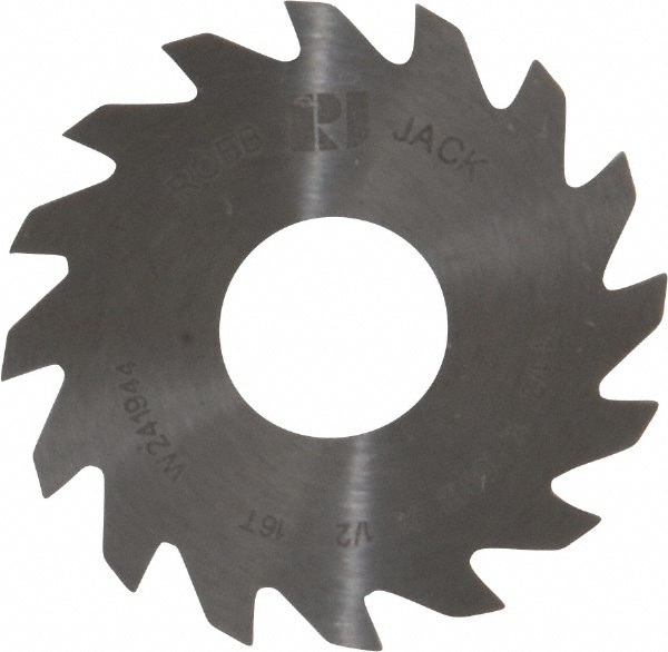 RobbJack C15-0312-16-16 Slitting & Slotting Saw: 1-1/2" Dia, 0.0312" Thick, 16 Teeth, Solid Carbide Image