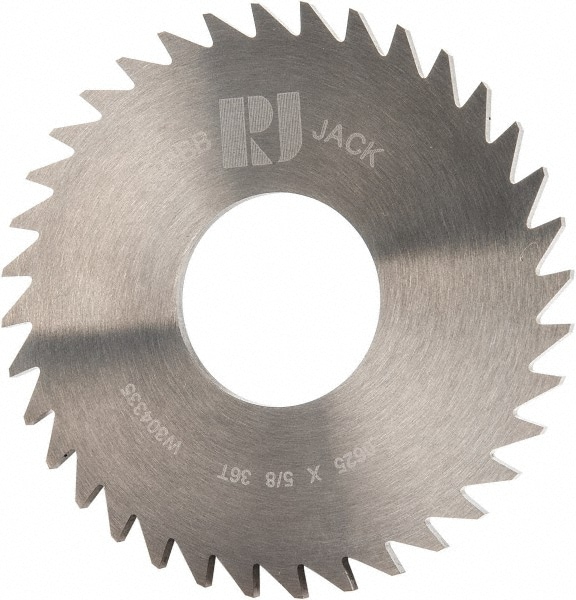 RobbJack C17-0625-20-36 Slitting & Slotting Saw: 1-3/4" Dia, 1/16" Thick, 36 Teeth, Solid Carbide Image