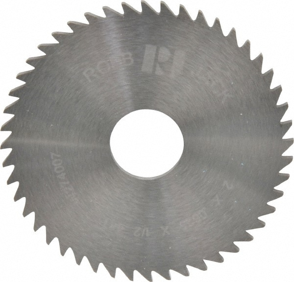 RobbJack C20-0625-16-48 Slitting & Slotting Saw: 2" Dia, 1/16" Thick, 48 Teeth, Solid Carbide Image