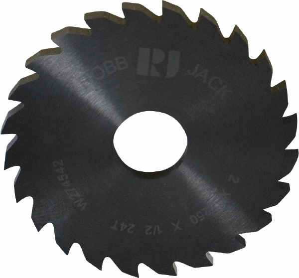 RobbJack C20-1250-16-24 Slitting & Slotting Saw: 2" Dia, 1/8" Thick, 24 Teeth, Solid Carbide Image