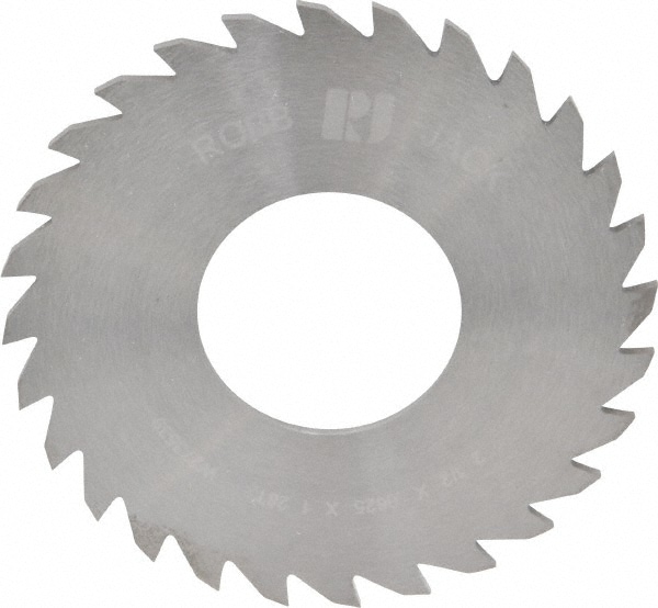 RobbJack C25-0625-32-28 Slitting & Slotting Saw: 2-1/2" Dia, 1/16" Thick, 1" Arbor Hole, 28 Teeth, Solid Carbide Image