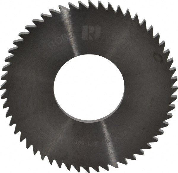 RobbJack C25-1250-32-56 Slitting & Slotting Saw: 2-1/2" Dia, 1/8" Thick, 1" Arbor Hole, 56 Teeth, Solid Carbide Image