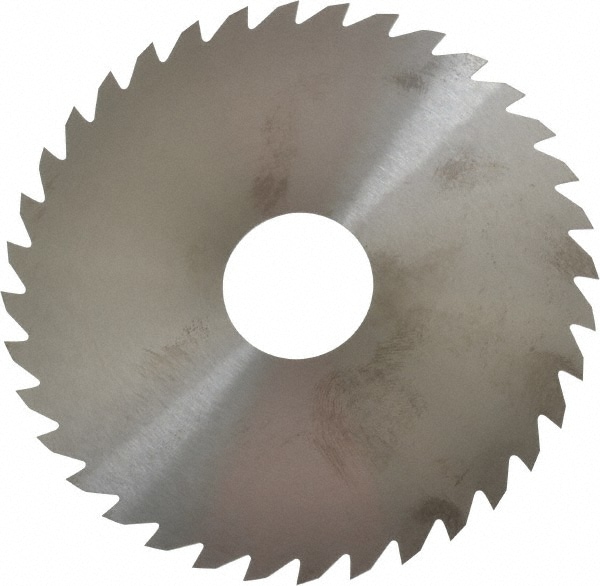 RobbJack C40-0400-32-36 Slitting & Slotting Saw: 4" Dia, 0.04" Thick, 1" Arbor Hole, 36 Teeth, Solid Carbide Image