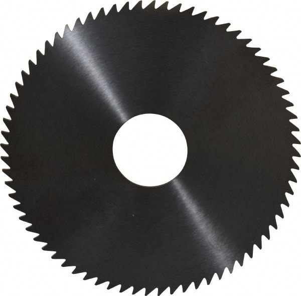 RobbJack C40-0781-32-72 Slitting & Slotting Saw: 4" Dia, 0.0781" Thick, 1" Arbor Hole, 72 Teeth, Solid Carbide Image