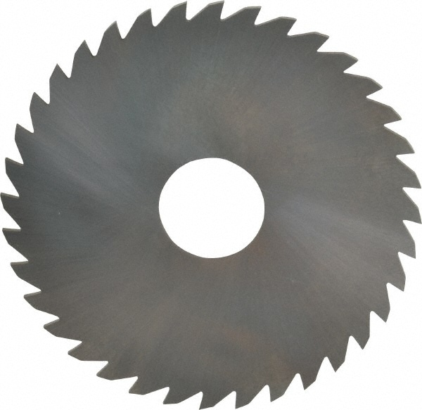 RobbJack C40-0937-32-36 Slitting & Slotting Saw: 4" Dia, 0.0937" Thick, 1" Arbor Hole, 36 Teeth, Solid Carbide Image