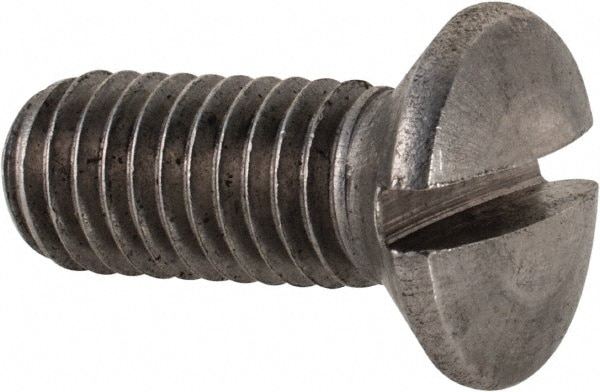 Value Collection MASOM0080020CP Machine Screw: Oval Head, Slotted Image