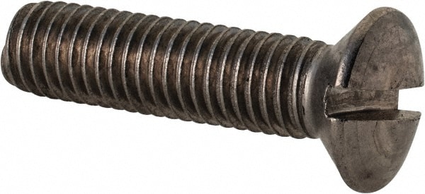 Value Collection MASOM0100040CP Machine Screw: Oval Head, Slotted Image