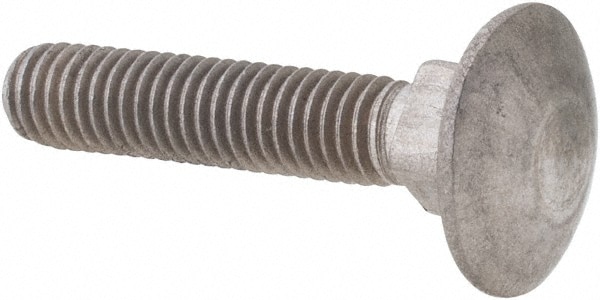 Value Collection MACG0050025CP Carriage Bolt: M5 x 0.80, 25 mm Length Under Head, Square Neck Image