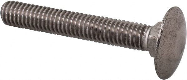 Value Collection Carriage Bolt: M6 x 1.00, 40 mm Length Under Head,  Square Neck 02122943 MSC Industrial Supply