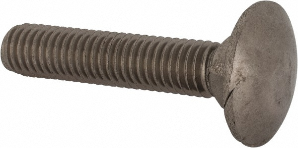 Value Collection MACG0080040CP Carriage Bolt: M8 x 1.25, 40 mm Length Under Head, Square Neck Image