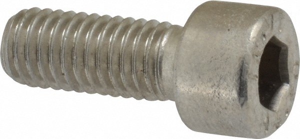 Value Collection 549112PS Hex Head Cap Screw: M8 x 1.25 x 20 mm, Grade 316 & Austenitic Grade A4 Stainless Steel, Uncoated Image