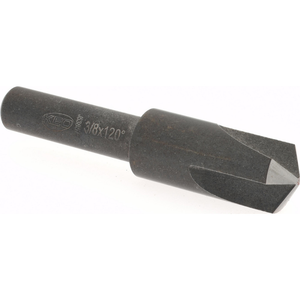 Keo Countersink 3/8" Head Dia, 120 ° Included Angle, 3 Flutes, High