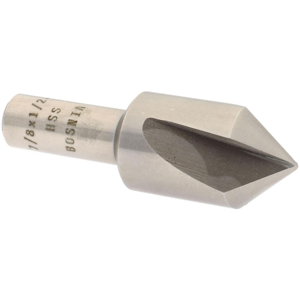 Value Collection SC4082056 7/8" Head Diam, 1/2" Shank Diam, 3 Flute 82° High Speed Steel Countersink Image