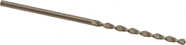 Jobber Length Drill Bit: 1/16" Dia, 135 °, Cobalt