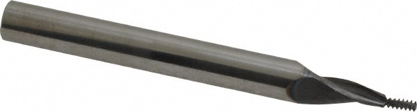 Scientific Cutting Tools TMI079-40HA Helical Flute Thread Mill: #4-40, Internal, 2 Flute, 1/4" Shank Dia, Solid Carbide Image