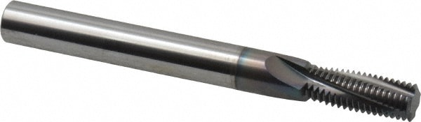 Scientific Cutting Tools TMI285-24HA Helical Flute Thread Mill: 3/8-24, Internal, 4 Flute, 5/16" Shank Dia, Solid Carbide Image