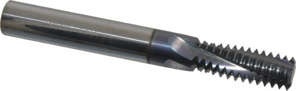 Scientific Cutting Tools TMI495-10HA Helical Flute Thread Mill: 3/4-10, Internal, 4 Flute, 1/2" Shank Dia, Solid Carbide Image