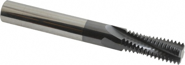 Scientific Cutting Tools TMI495-12HA Helical Flute Thread Mill: 3/4-12, Internal, 4 Flute, 1/2" Shank Dia, Solid Carbide Image