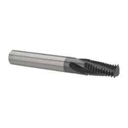 Scientific Cutting Tools TMX270-18-HC Helical Flute Thread Mill: 1/4-18 & 3/8-18, Internal & External, 4 Flute, 5/16" Shank Dia, Solid Carbide Image