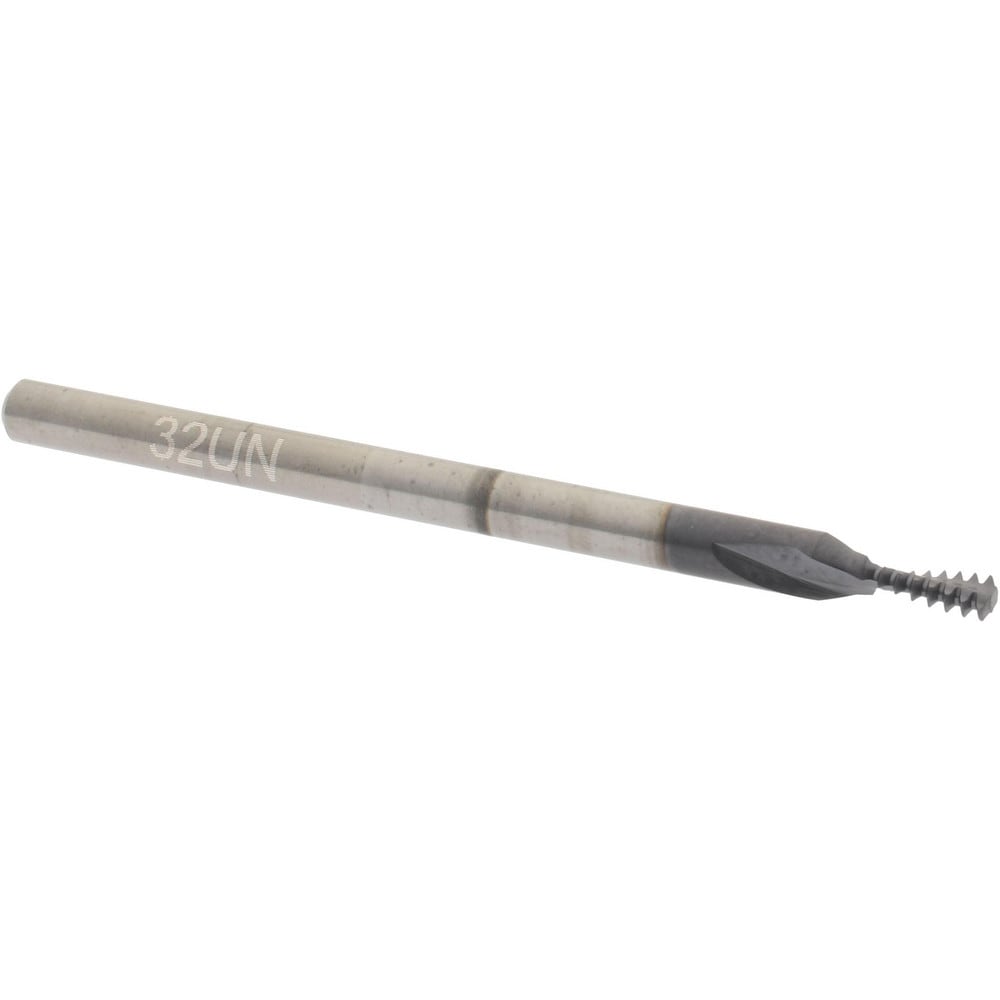 Accupro C911-00632 Helical Flute Thread Mill: #6-32, Internal, 2 Flute, 1/8" Shank Dia, Solid Carbide Image