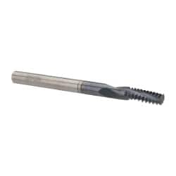 Accupro C911-25020 Helical Flute Thread Mill: 1/4-20, Internal, 3 Flute, 3/16" Shank Dia, Solid Carbide 