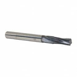 Accupro C911-37524 Helical Flute Thread Mill: 3/8-24, Internal, 4 Flute, 5/16" Shank Dia, Solid Carbide 
