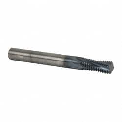 Accupro C931-12175 Helical Flute Thread Mill: Internal, 4 Flute, 3/8" Shank Dia, Solid Carbide 