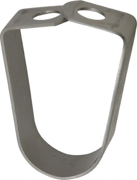 Adjustable Band Hanger: 3/4" Pipe, 3/8" Rod, 304 Stainless Steel