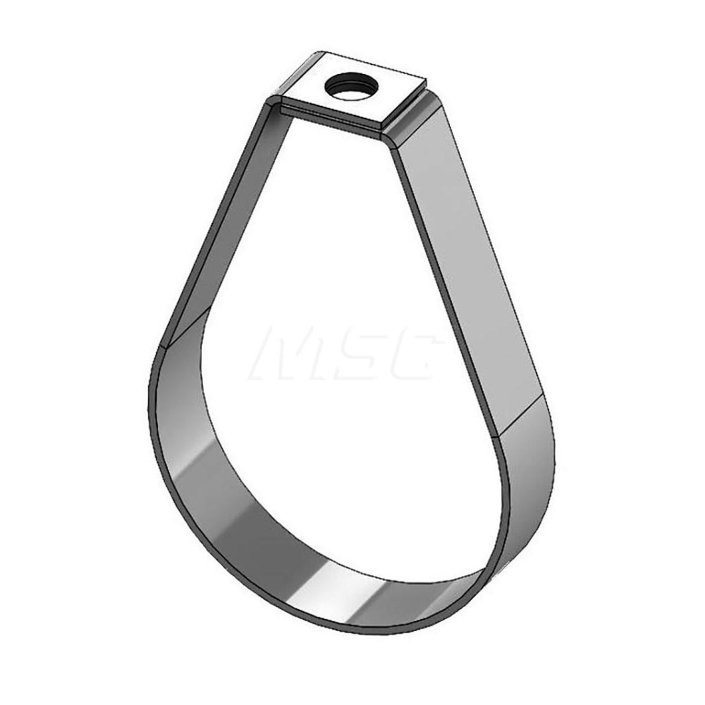 Empire 3" Pipe, 1/2" Rod, Grade 304 Stainless Steel Adjustable Band