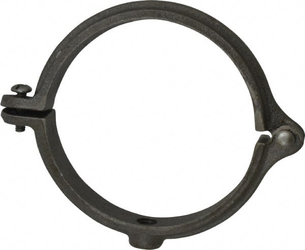 Empire 41HB0400 Split Ring Hanger: 4" Pipe, 1/2" Rod, Malleable Iron 