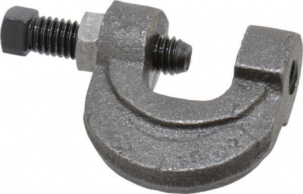 C-Clamp with Locknut: 3/4" Flange Thickness, 3/8" Rod