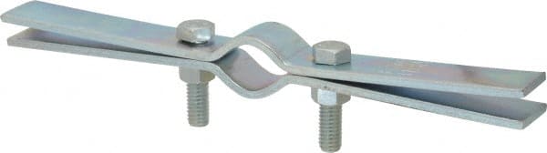 Riser Clamp: 3/4" Pipe, 1.05" Tube, Carbon Steel