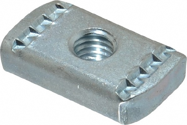 Strut Channel Strut Nut: Use with Attaching Hanger Rod or Other Accessories  From Strut