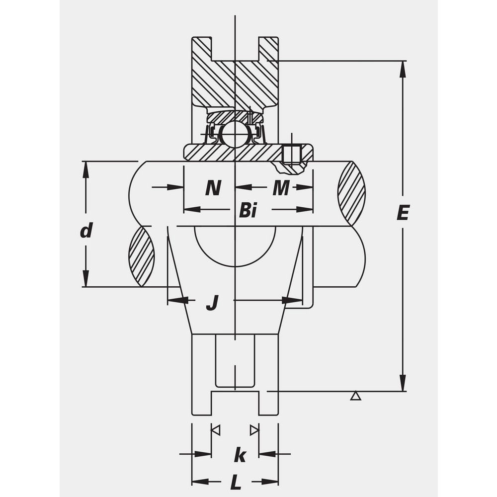 IPTCI - Bearing Take-Up Units & Frames: Bearing Type: Ball | MSC Direct