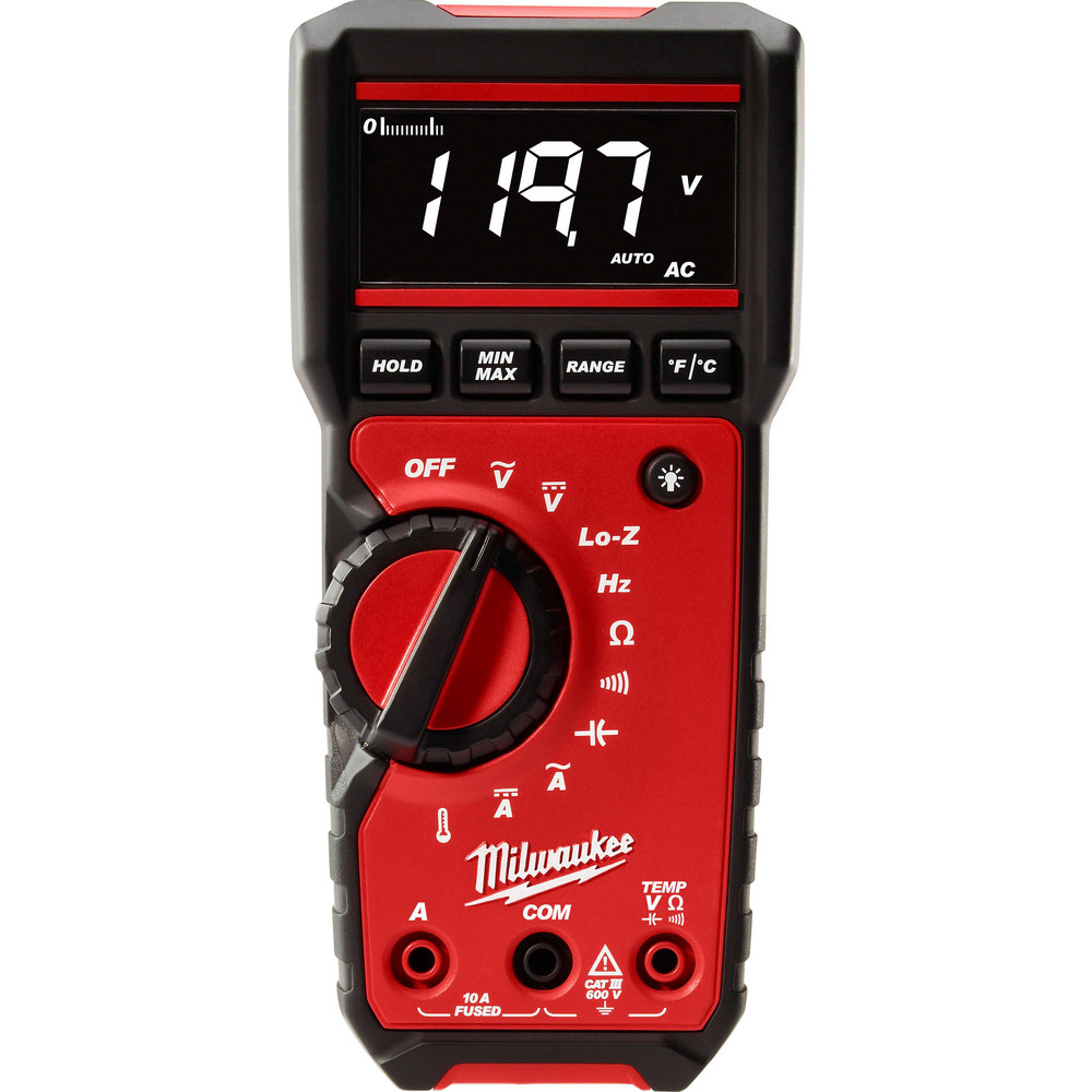 DTM・DAW ume Milwaukee Tool - Digital Multimeter with Lo-Z: 10 Hz - 50.00 kHz