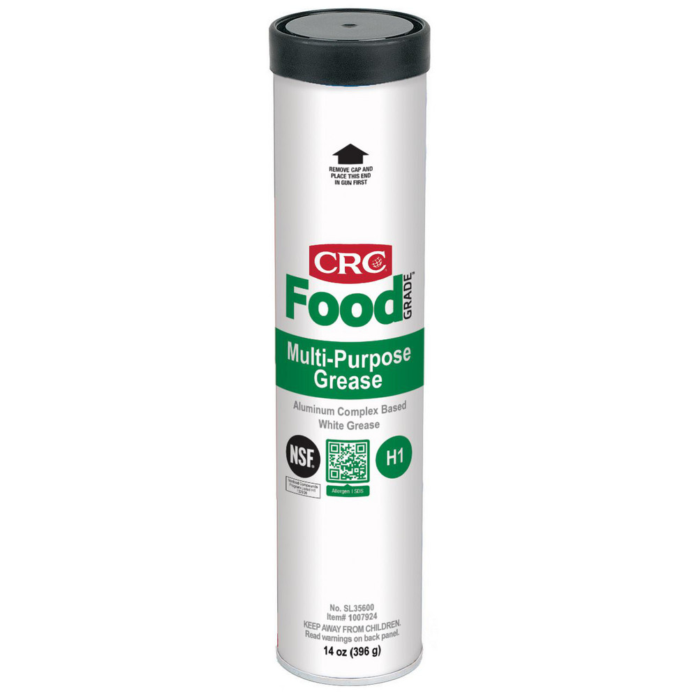 Standard Grease Fitting: 14 oz Cartridge, Aluminum Complex