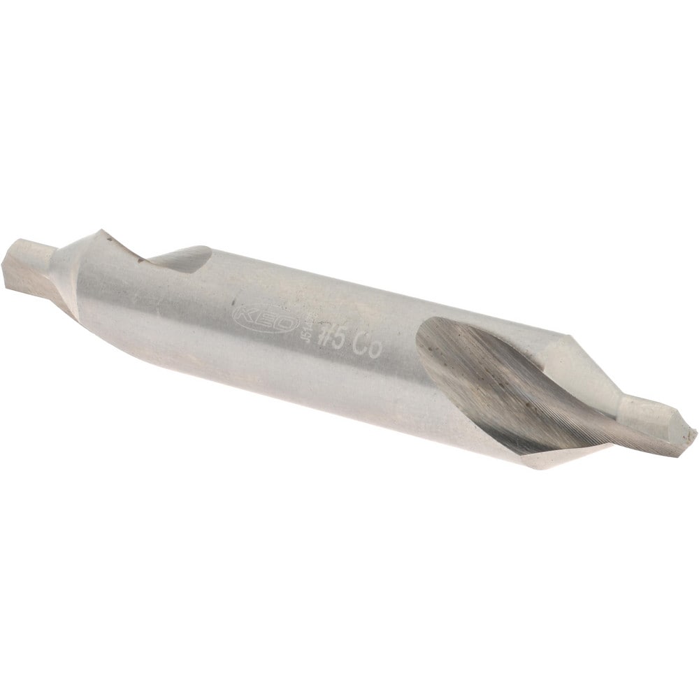 Keo 10542 Combo Drill & Countersink: #5, 7/16" Body Dia, 1180, Cobalt 