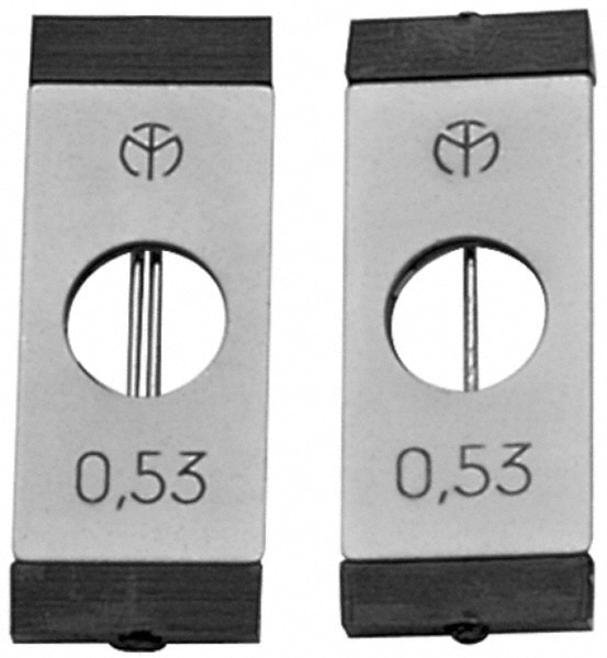 Micrometer Accessories; Accessory Type: Anvil ; For Use With: Tesa Micrometer with 0.256 in Diameter Spindles ; Anvil Type: Thread Wire ; Wire Diameter (Decimal Inch): 0.0433 ; Pitch: 14.00