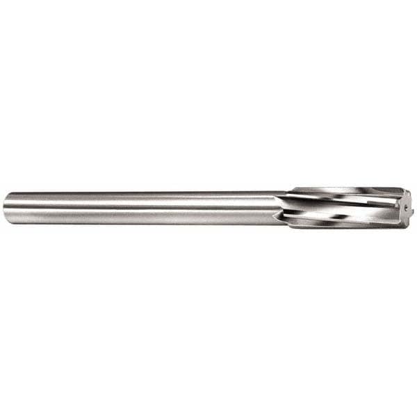 Made in USA 241028 Chucking Reamer: 7/8" Dia, 10" OAL, 2-5/8" Flute Length, Straight Shank, Solid Carbide Image