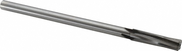 Made in USA 241014 Chucking Reamer: 7/16" Dia, 7" OAL, 1-3/4" Flute Length, Straight Shank, Solid Carbide Image