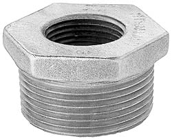 Merit Brass XB114-2404 Brass Pipe Bushing: 1-1/2 x 1/4" Fitting, FBSPT x FBSPT, Class 125 Image