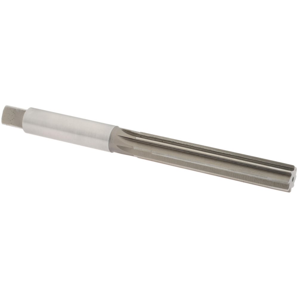 Hand Reamer: 5/8" Dia, 3-1/2" Flute Length, 8 Flutes, 7" OAL